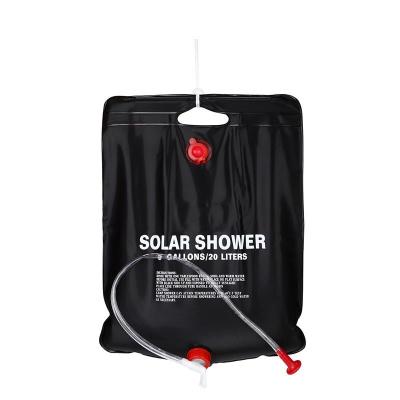 China Eyoung Camping Beach PVC Heater Shower Ultralight Portable Camping Solar Bag Hot 31*15.5*5cm for sale