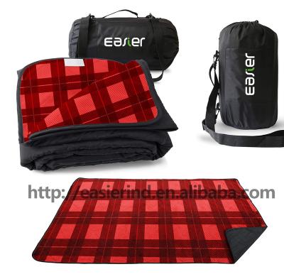 China Dropshipping Custom Folding Outdoor Blanket Acrylic Mat Waterproof Large Picnic Tote for sale