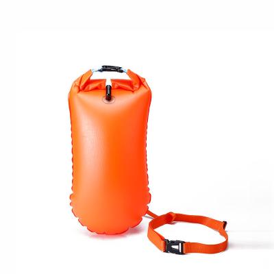 China Hot Custom Wholesale Beacon Wholesale Air 8.5L OEM PVC Amazon Air Float Dry Bag Inflatable Swimming Backpack for sale