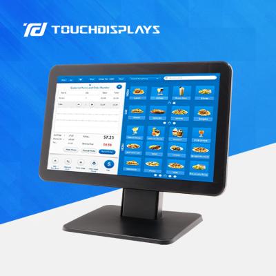 China Advertising / Gaming / Entertainment / Industrial Table Touch Screen Inquire / Touch 15.6 Inch Bar Cafe Touch POS System Machine for sale