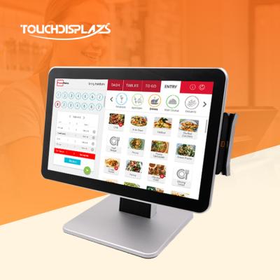 China Restaurant TouchDisplays 15 POS Wireless 15.6 Inch Android Restaurant Machine for sale