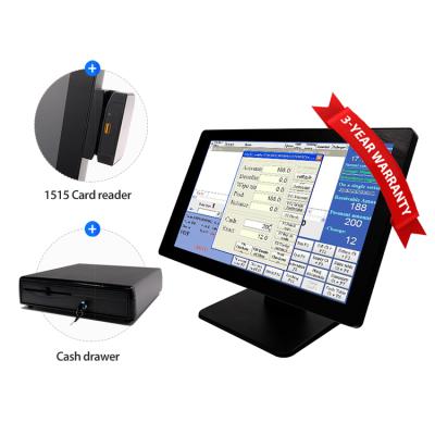 China Restaurant TouchDisplays 18.5 Inch Windows 10 POS Machine POS Cash Register Machine Super Store for sale