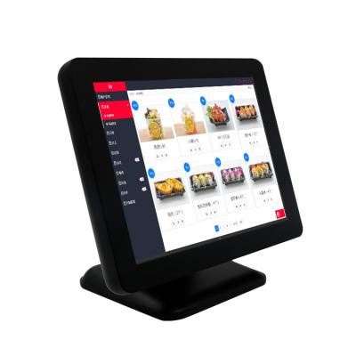 China Wifi win 10 android desktop 15 inch square pos register wifi pos system desktop machine for sale