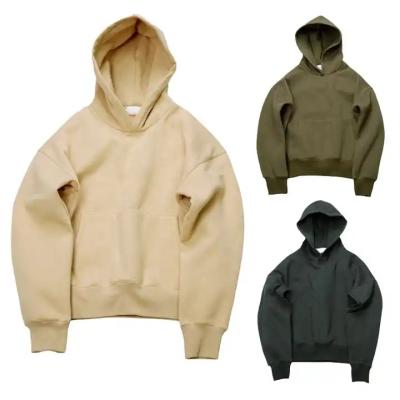 China Other Basic Blank Hoodies Sweatshirts Custom Logo Mens Oversized Drop Shoulder Sweatshirt Pullover Hoodie Plain for sale