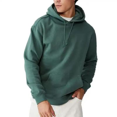 China Other men high quality cotton thick heavy french terry pullover hoodie custom drop shoulder fleece oversized hoodie for sale