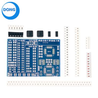 China Soldering Experience Full Patch Practice Board Enhanced Special SMT Skill Training Practice Board Kit for sale