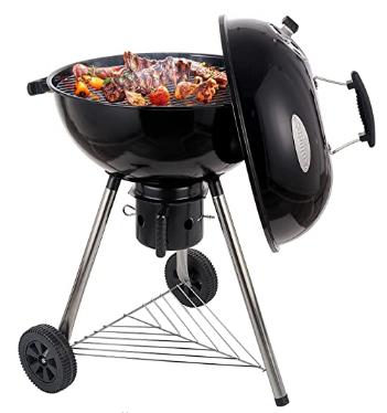 China 2021 Hot Selling Easily Assembled Black Weber Kettle Charcoal BBQ BBQ Grills for sale