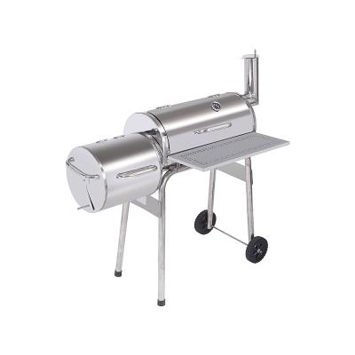 China Easily Assembled Charcoal Barrel Smoker Box BBQ Grill for sale