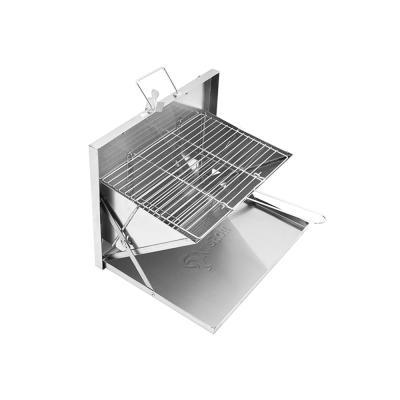 China Easily Assembled 2020 New Wall Mounted Smoked Stainless Steel Charcoal Grill for sale