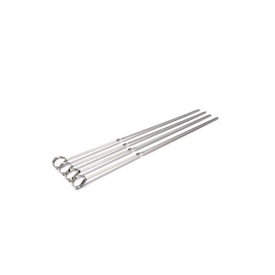 China Easily Cleaned 2021 Hot Seller Stainless Steel BBQ Skewers for sale