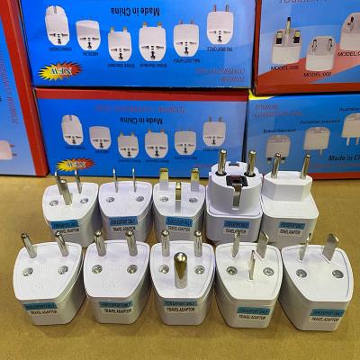 China 13a 250v Universal Travel Adapter USA Australia 2 Pin Residential/General Purpose White Plug To UK Travel Adapter for sale