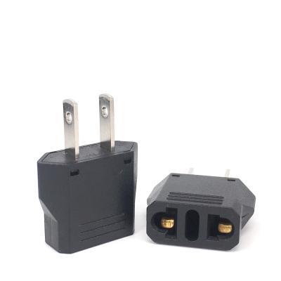 China Commercial Travel Europe To USA Power Plug Adapter Adapter Convert Converter Eu To Us for sale