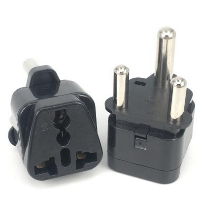 China Wholesale 3 Pin Plug WD-010L European Round Universal Universal British Euro Residential/Multi-Purpose Pin US Au To South Africa Plug Adapter 15A 250V for sale