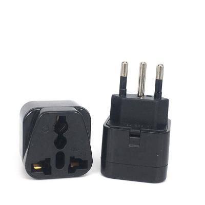 China Residential/General Purpose Wholesale 250v 10a EU Russia India USA UK AC Power J Plug Swiss Type To Switzerland Plug Adapter Swiss Type J for sale