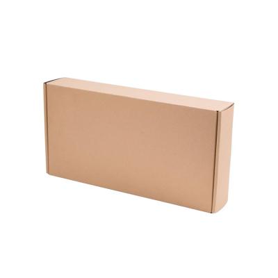 China Custom Printed Tuck Flap Paper Box Recyclable Self Locking Mailing Cardboard Corrugated Mailing Packing Boxes Postal Cardboard For Clothes for sale