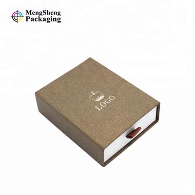 China Recyclable Handmade Brown Kraft Paper Drawer DIY Gift Boxes Packing Box / Packing Box For Candy\Cake\Jewelry\Gift\Chocolate Box for sale