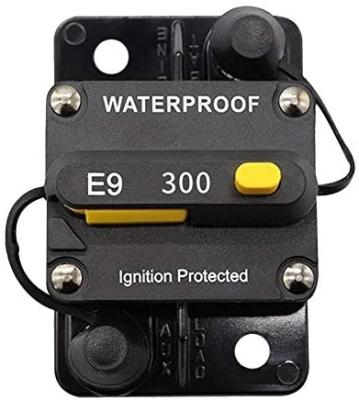 China 300Amp Automotive Circuit Breaker 30-300A With Built-in Fuse Marine Boat Bike Audio Terminal Trolling Inverter Manual Reset Motor Auto Car for sale