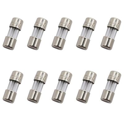 China Voltage Fast-Blow Mini Fuse 500mA-20A Safe Glass Melts 0.14 x 0.39 inch / 3.6 x 10 mm for sale