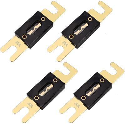 China Safe Voltage 40 Amp ANL Gold Plated Fuse for sale