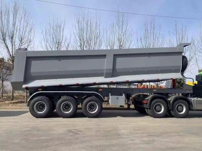 China 3 Axles 4axle Dumper Semi-Trailer U-Hydraulic Rear Dump Trailer Tipper Semi Truck Trailer for sale