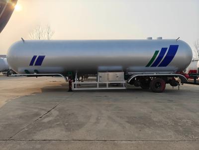 China 3axle 13ton Gas Fuel Oil Semi Trailer for Tanzania Market Used Fuel Tanker Trailer for sale