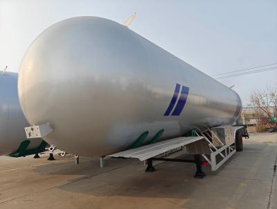 China 3 Axles LPG Gas Tanker Semi Trailer 25mt Heavy Duty and One Years After-sales Service for sale