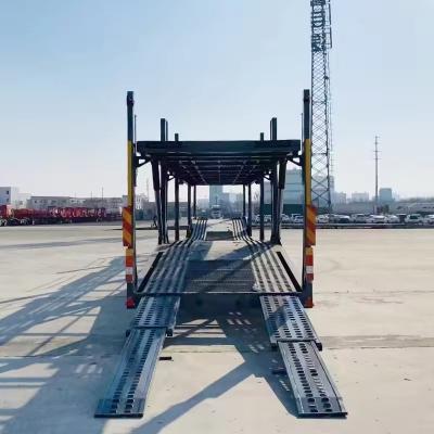 China Steel Mechanical Suspension Car Transporter Trailer for Semi Trailer Car Carrier for sale