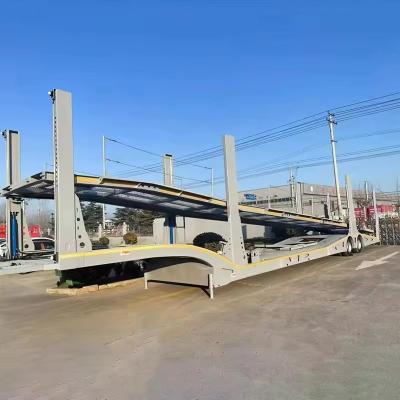 China Medium Duty Car Carrier Transporter Trailer Semi Truck Car Hauler Trailer for Transport for sale