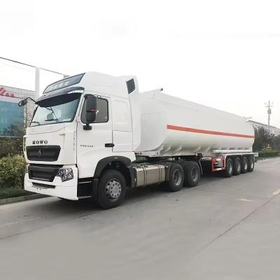 China 56cbm 28mt 30t Gas Tank Trailer LPG Trailer Tank LPG Tank with Leaf Spring Suspension for sale