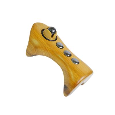 China Portable Handheld Wooden Massage Quadrangle Tool With Wooden Scent for sale