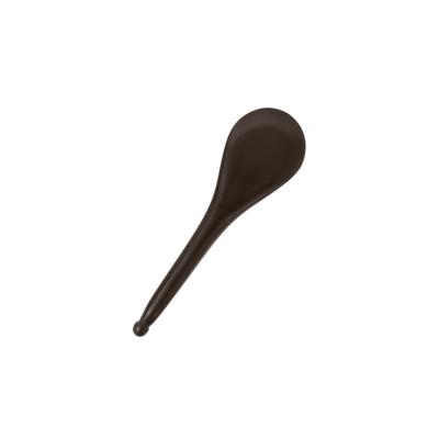 China Natural Bianstone Bian Stone Massager/Bianstone GuaSha Scarping Spoon Shaped Tip for Neck Massage Face Lift for sale