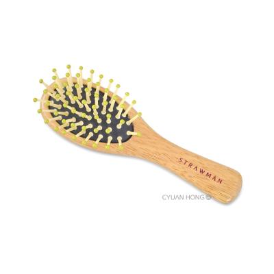 China Professional Hair Care Wooden Air Cushion Head Massage Comb For Head Scalp Massage for sale