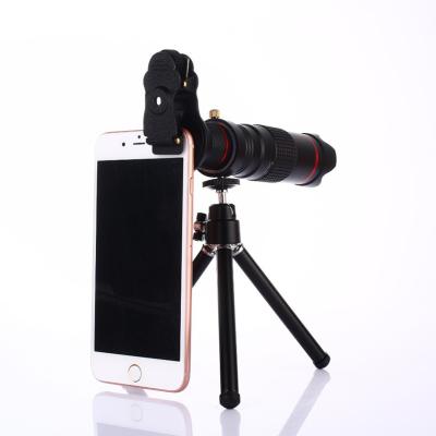 China Suitable for all kinds of universal high focus optical telescope zoom mobile phone 12X detachable camera lens for Smartphone for sale