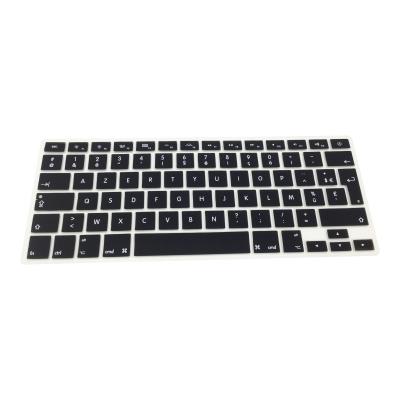 China US/EU dustproof custom version French keyboard cover skin for Macbook Air retina pro 11 12 13 15 for sale