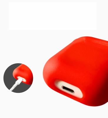 China Anti Lost For Airpods Case Cover , Custom Silicone Sleeve For Apple Airpod Case Cover Filling OEM LOGO for sale