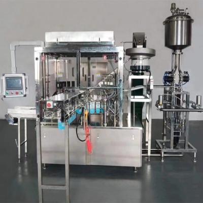 China Food factory price automatic sauce mayonnaise honey edible oil ketchup doypack with spout filling capping machine for sale