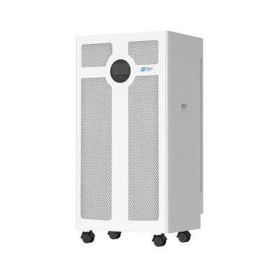 China Adjustable Wind Speed H13 HEPA Air Purifier with Particulates Sensor Antibacterial Cotton UV Lamp for sale