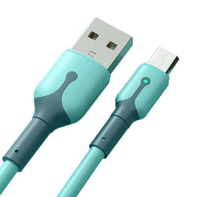 China Charging +Transfer+led light 2022 Hot sell 6A Fast charging with Data Transfer  usb cable for 8pin  Type C Micro with LED Light for sale