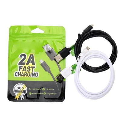 China Fast Charging Speed 2022 Hot sell Africa Hot Sells Cheap Micro USB 2A Phone Charger Data Fast Charging Data Cable for Oraimo for sale