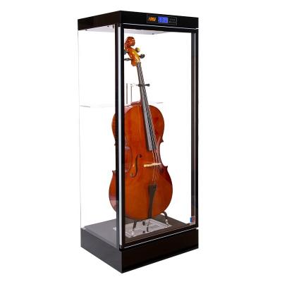 China Fashionable Hot Selling Display Cabinet For Guitars With Low Price for sale