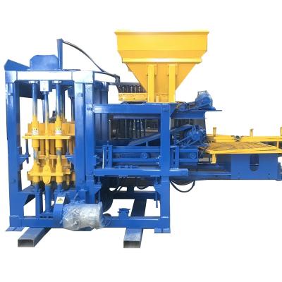 China Building material shops qt4-15 full automatic 9 inch hollow block making machine 6 block making machines for sale