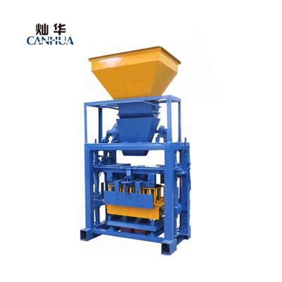 China Building Material Stores Customized Mini Concrete Hollow Making Automatic Block Making Machine For Sale for sale