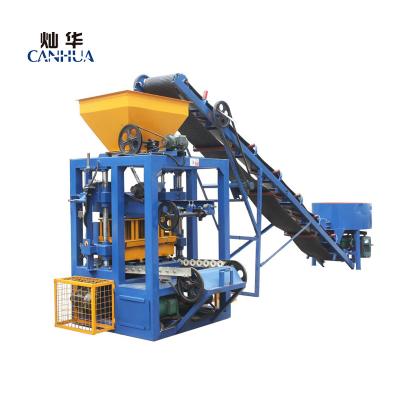 China Building Material Shops New Condition QT4-24 Concrete Hollow Block Making Machine Brick for sale