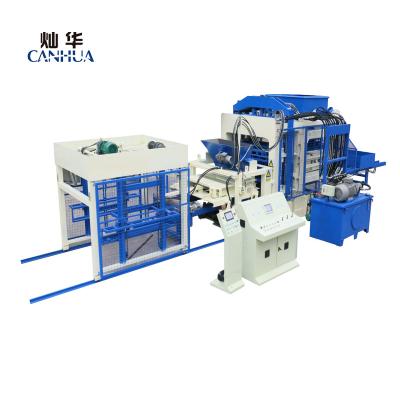 China Building Material Stores QT5-15 Germany Hydraulic Press Automatic Single Concrete Paver Machine Interlocking Hollow Brick Machine for sale