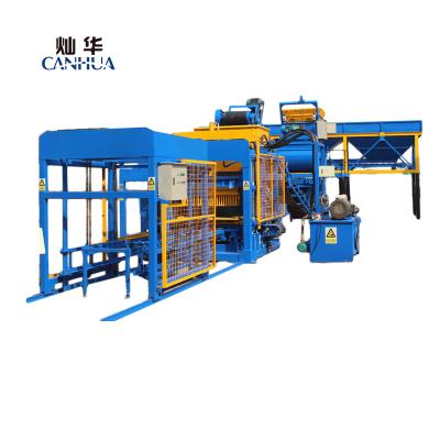 China Building Material Shops QT5-15 Automatic Standard Cement Paver Interlocking Brick Making Line Casting Machine Price for sale