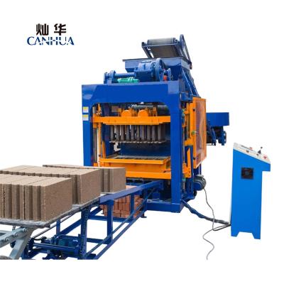 China Building Material Shops QT4-25 Fly Ash Cement Paver Cheap Automatic Hydraulic Brick Making Machine South Africa for sale