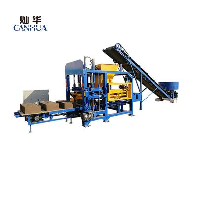 China QT4-15 Hotels Kenya Hydraulic Press Semi Automatic Concrete Block Brick Making Machine With Best Price for sale