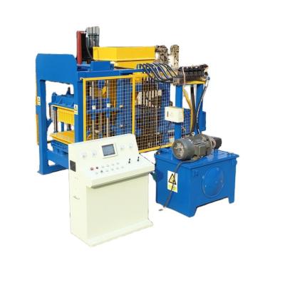 China Building Material Shops Hot Sale Hydraulic Concrete Cement Block Brick Making Machine for sale