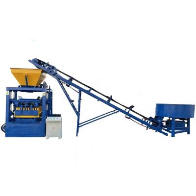 China Building Material Shops QT4-24 Small Brick Machine For Sale In Malawi Cement Block Making Machine For Sale for sale