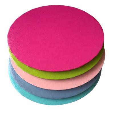 China Greaseproof custom round different sizes and thickness cake board for sale